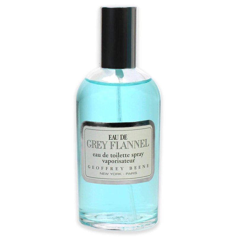 Geoffrey Beene Men's Cologne - Eau De Grey Flannel EDT Spray | 4 Fl Oz, Long-Lasting Fragrance