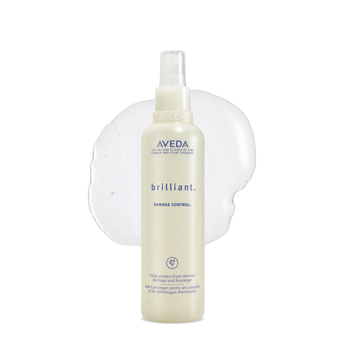 Aveda Brilliant Damage Control | Detangling Spray | Heat Protection Spray | Reduces Damage and Breakage | Jasmine, Rose, Clove Aroma | 8.5 Fl Oz