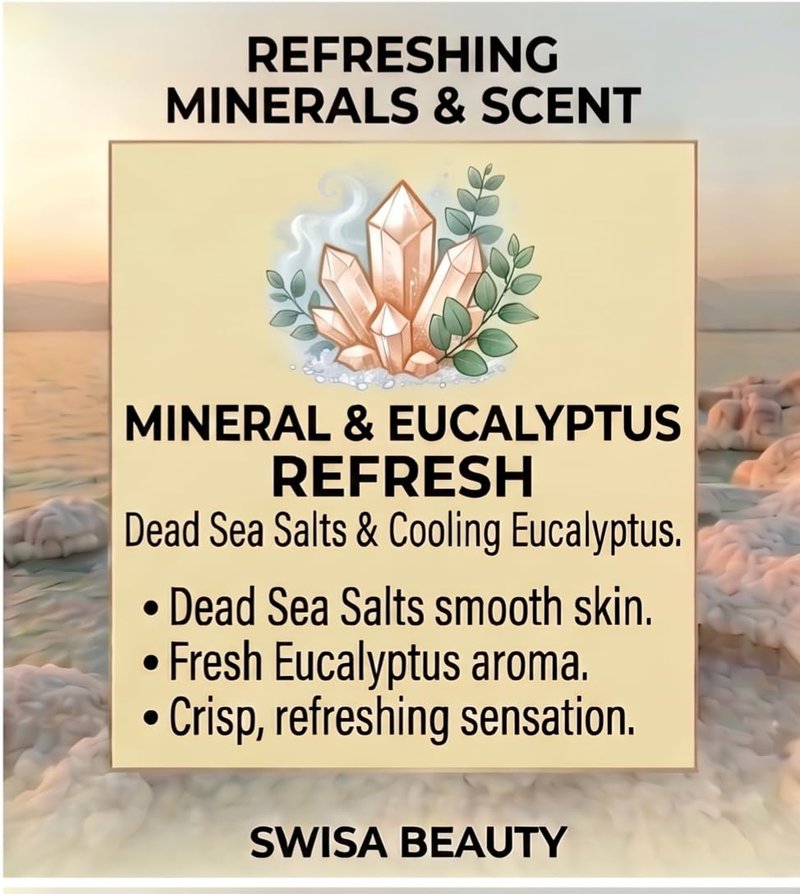 Dead Sea Botanical Foot Care Cream - Rich Eucalyptus & Aloe Vera Moisturizer for Soft Skin | 12 oz