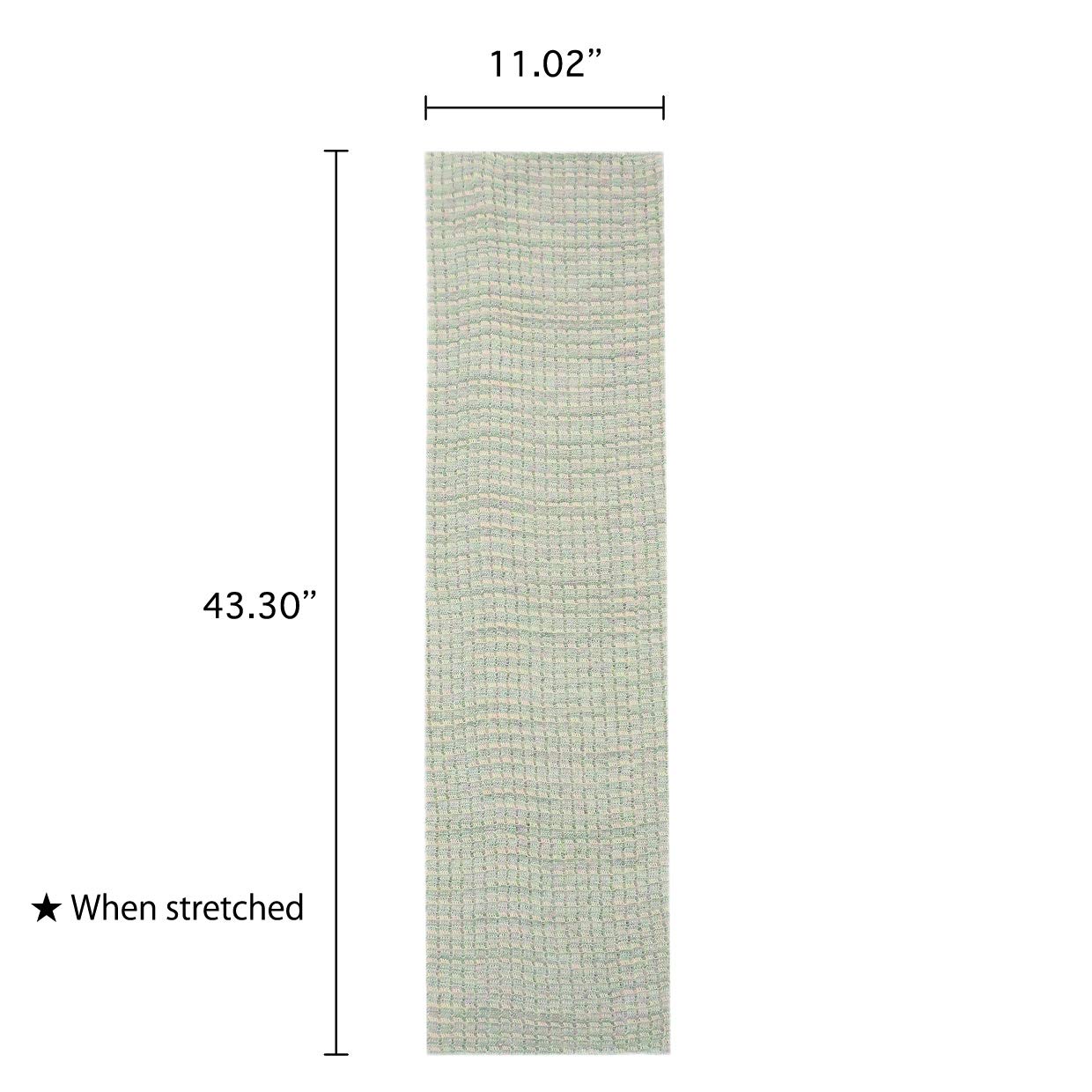 Exfoliating Washcloth [Made in Japan] Extra Long Exfoliating Towel Special Texture Makes Fluffy Foam Lather, Back Scrubber, Dead Skin Cell Remover, Loofah (3pcs Sets(Soft/midium/Super Hard))