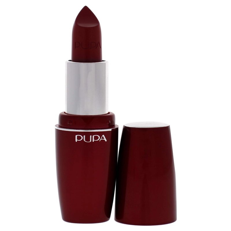Pupa Milano Lipstick | Plumping, Hydrating Cream Formula - 400 Vintage Red - 0.123 Oz