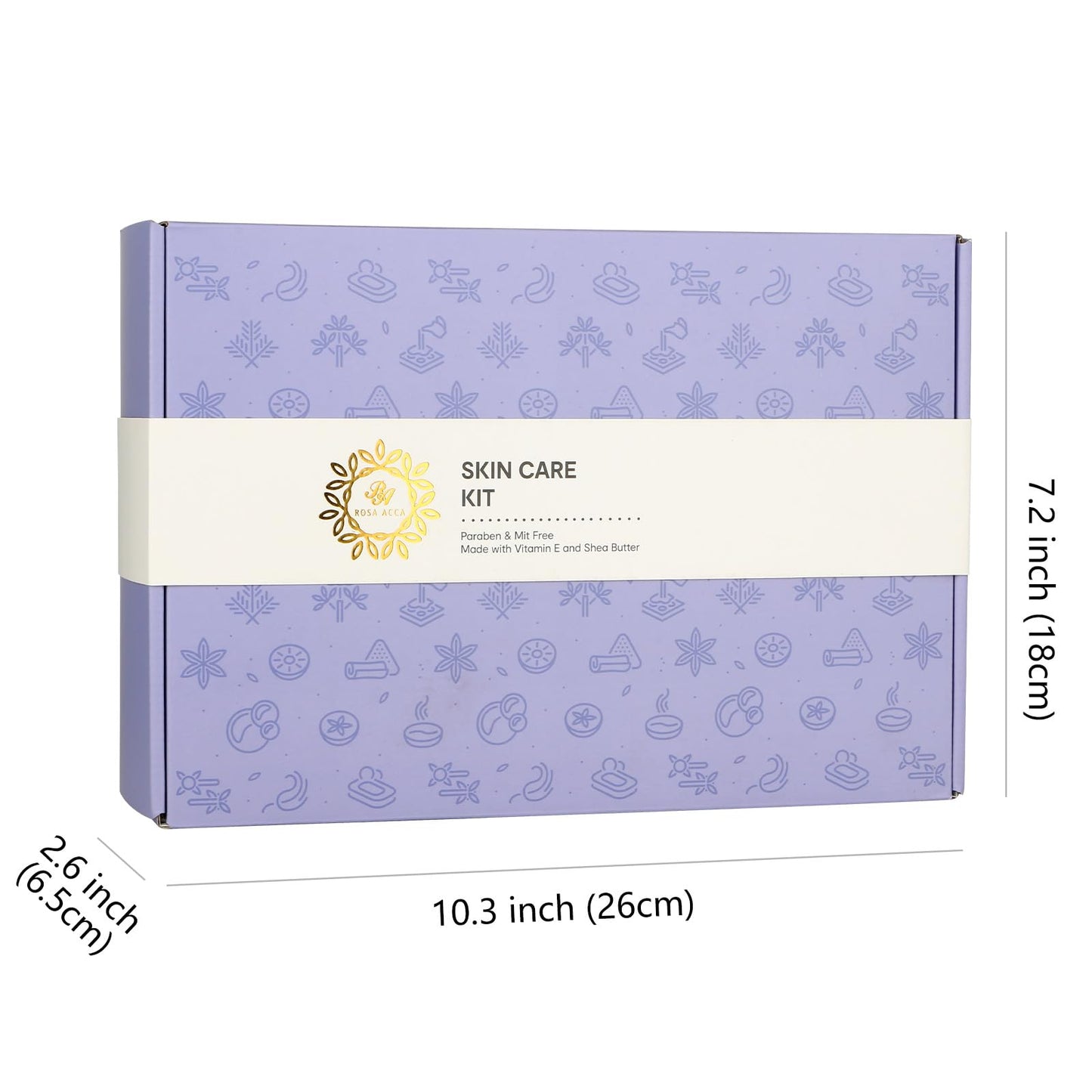 Gifts for Women, Birthday Gift for Women, 23 Pcs Lavender Facial Skin Care Set, Bath and Body Gifts Basket for Wife & Mom, Home Spa & Self-Care Kit, Present, Christmas, Bridal Shower, Anniversary