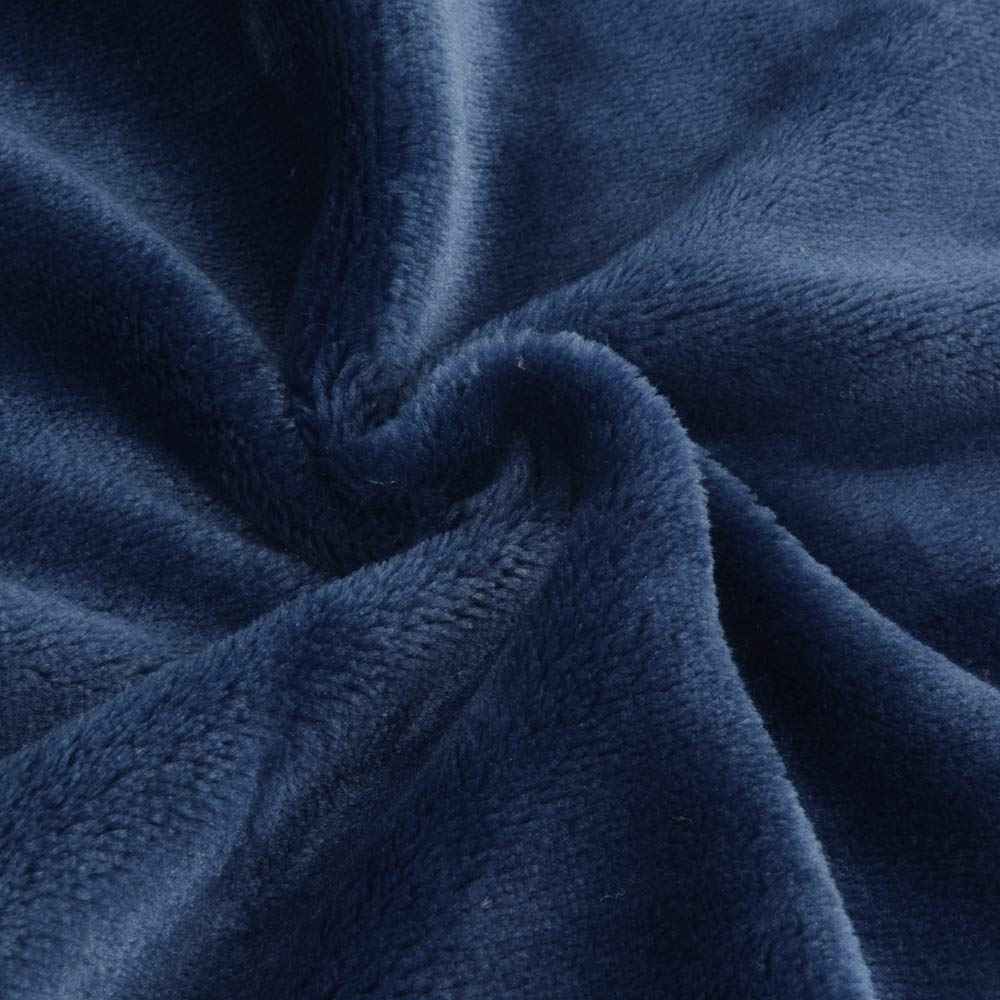 VIVOTE Microfiber Makeup Remover Cloths Reusable Face Towel Soft Facial and Skin Care Wash Cloth 12Inch X 12Inch (6 pack,Navy Blue)