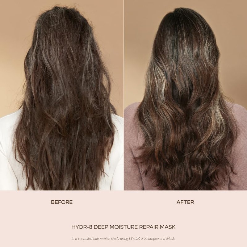 VEGAMOUR Hydr-8 Deep Moisture Repair Hair Mask - Sulfate-Free Conditioner for Dry, Damaged Hair | 5 fl. oz.