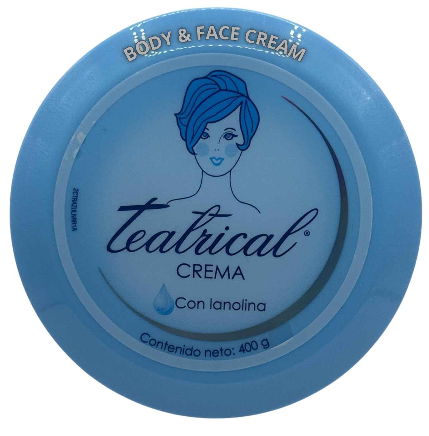 Teatrical Crema con Lanolina (Huge 400G Value Size) by TEATRICAL