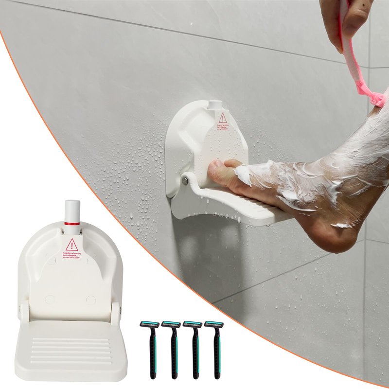 youmtool Shower Foot Rest for Shaving Legs, Suitable for RV Bathroom, Easy to Carry While Traveling