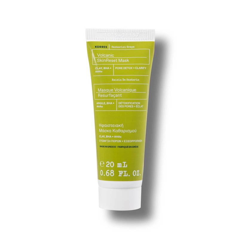 KORRES Santorini Grape Poreless Skin Care Cream, Gel Face Moisturizer with Hyaluronic & Salicylic Acid, Lightweight Shine Control for Oily, Dry & Sensitive Skin, 0.68 fl oz