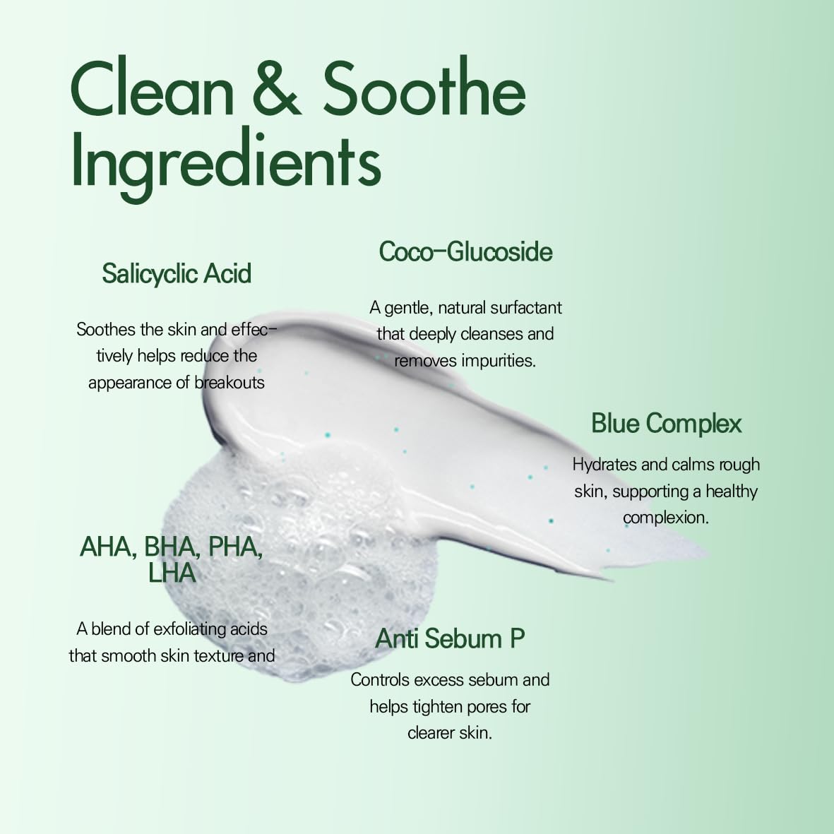 ABEREDE Cicapine Micellar Foam Cleanser 4.06 fl oz / 120ml