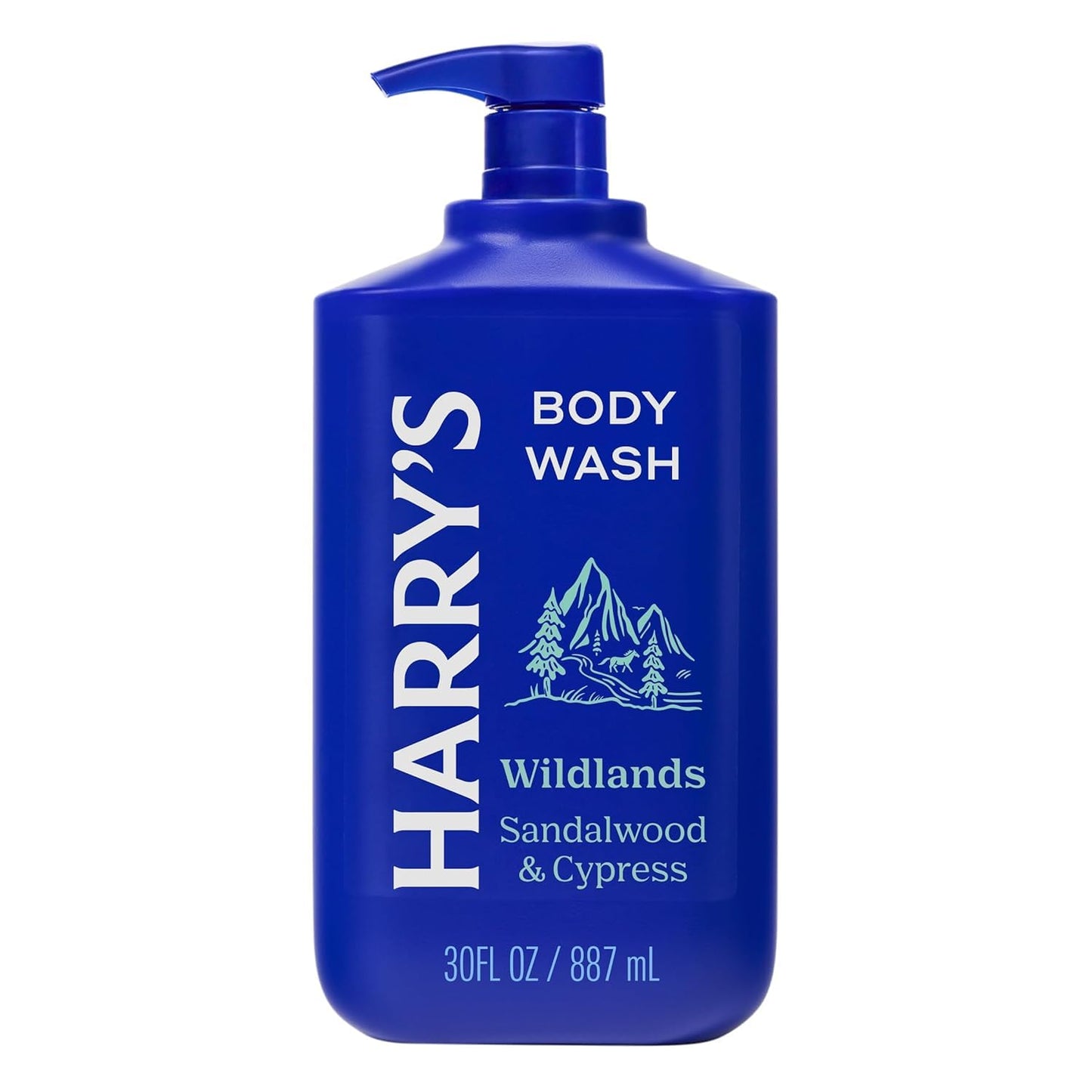 Harry's Men's Body Wash - Wildlands Scented Shower Gel - 30 Fl Oz | Paraben-Free, Sulfate-Free, Dye-Free