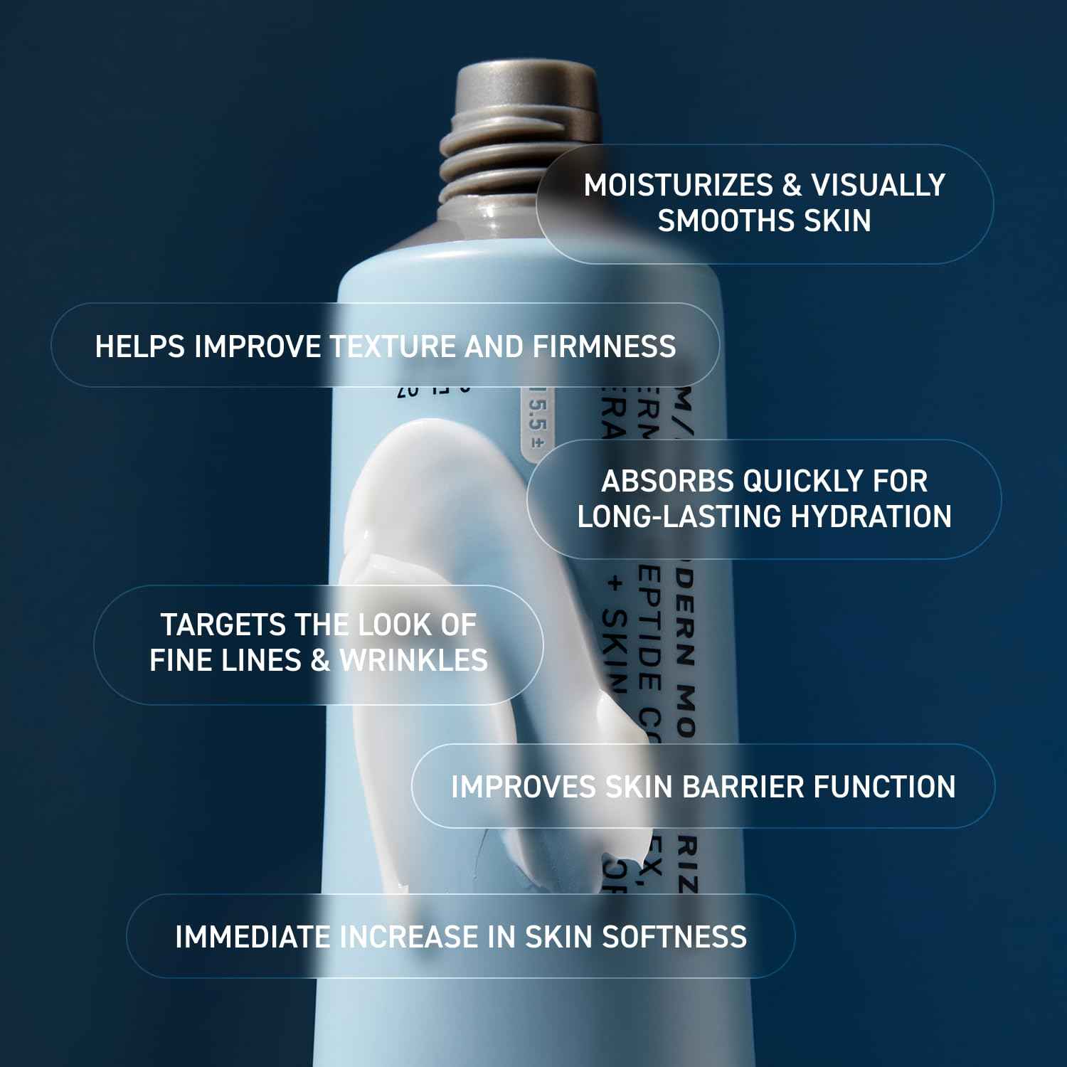 Prequel Skin AM/PM Modern Moisturizer – Hydrating Face Cream with Peptides, Ceramides & Glycerin for Dry, Sensitive, or Combination Skin – Non-Greasy Moisturizer for Barrier Support