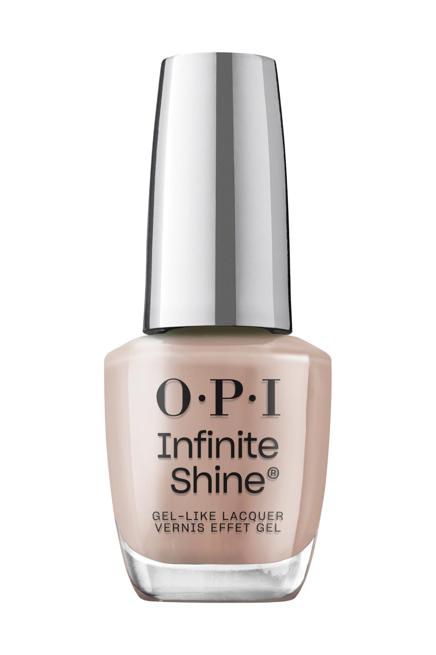 OPI Infinite Shine It Never Ends | Opaque Dark Brown Crème Long Wear Gel Like Nail Polish | Vegan, Long Lasting, Streak Free