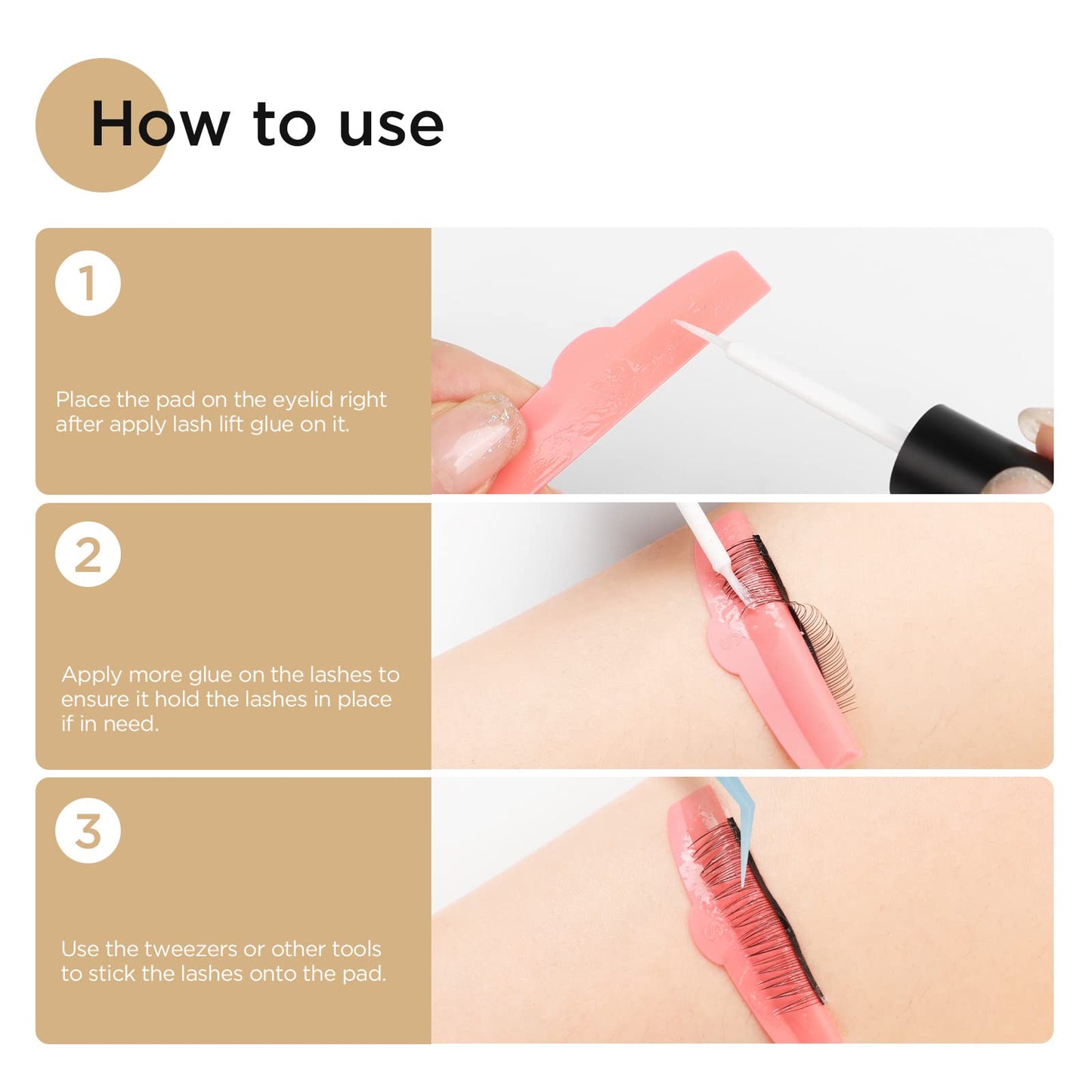LASHVIEW Lash Lift Glue, Eyelash Perm Glue,Lash Lift Adhesive,Eyelash Lift,Lash Perm Adhesive,No Irritation and Odorless,5ML.