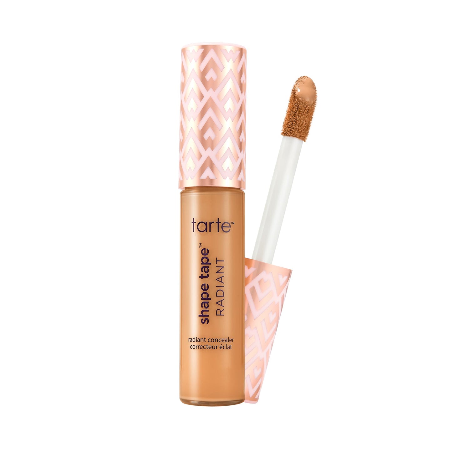 tarte shape tape radiant concealer – Medium-Coverage, Hydrating Finish Under Eye Concealer for Dark Circles, Redness & Discoloration, Vegan, Cruelty-Free, full size, 37G medium-tan golden
