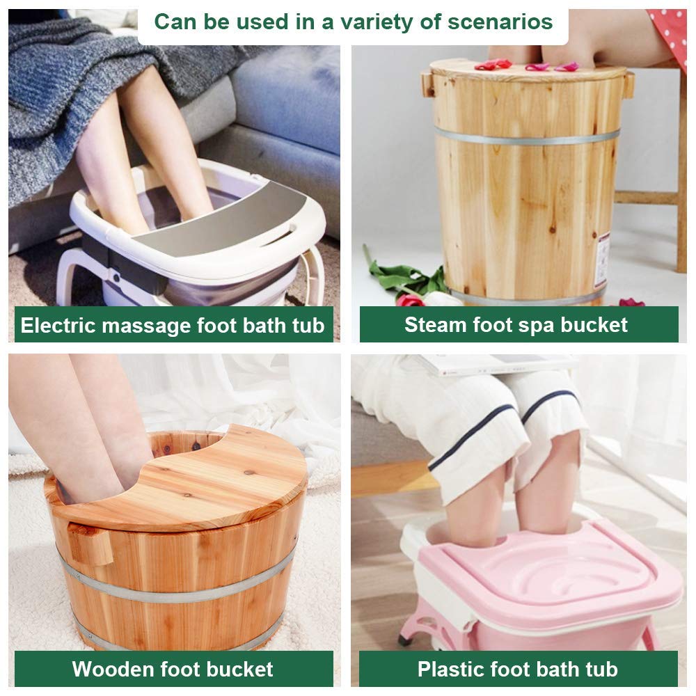 12Favors of Foot Bath Herb,Foot Soak spa for Foot Reflexology 泡脚足浴包900g老姜 红花 艾草 黄芪 党参 桂枝 益母草 桑枝 夜交藤 伸筋草 陈皮 鸡血藤12味草药(30 Bags)