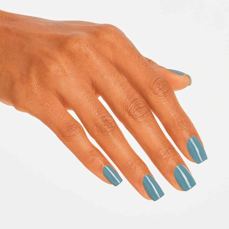 OPI Nail Lacquer Alpaca My Bags | Opaque Dark Green Crème Chip Resistant Nail Polish | Peru Collection