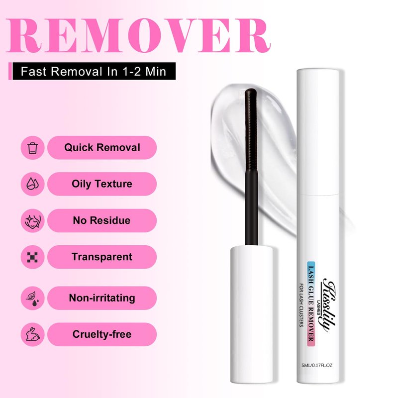 DIY Eyelash Extension Kit - Flicker Ultra Thin Band D Curl Individual Lashes | Waterproof & Long-Lasting Makeup