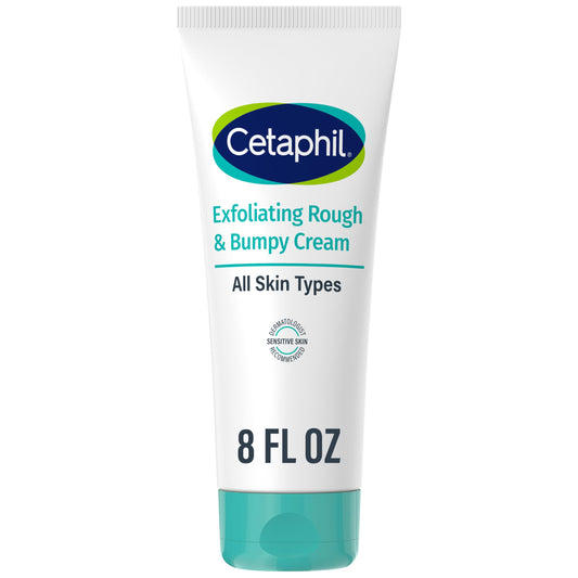 Cetaphil Rough & Bumpy Cream, 20% Urea, Gently Exfoliates, 8 oz