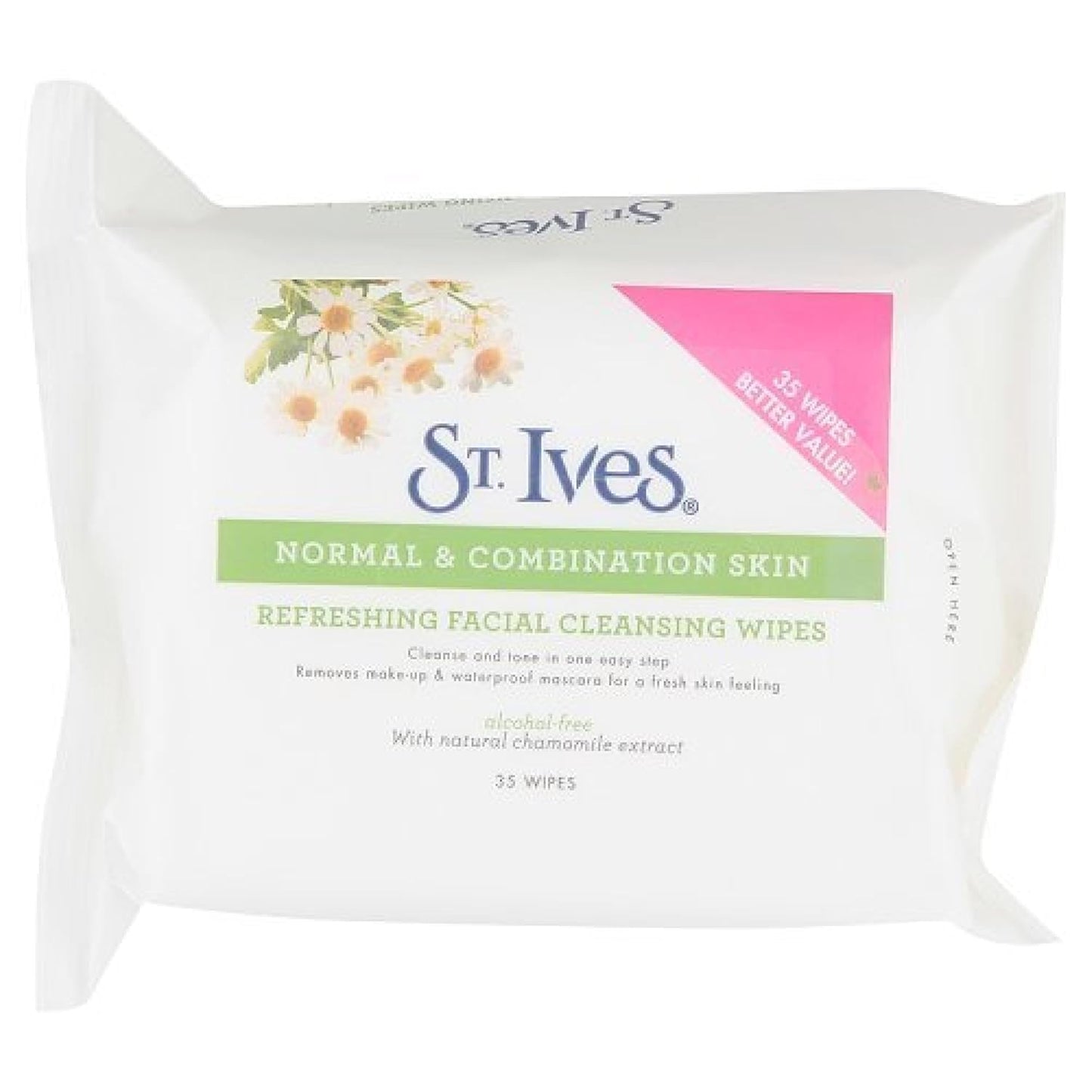 Refreshing Face Cleansing Wipes - 35 Count | Gentle & Hydrating for All Skin Types