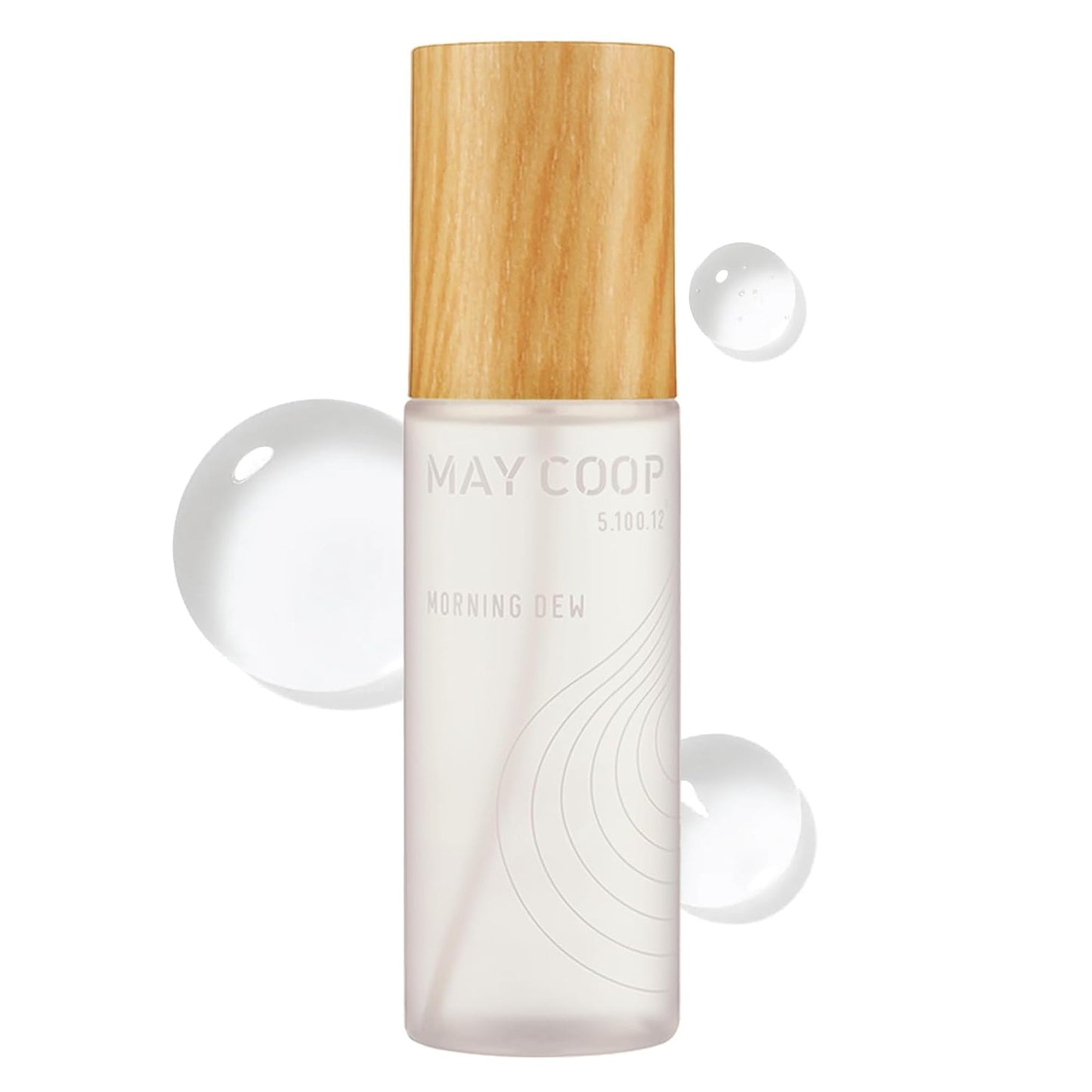 MAY COOP Raw Morning Dew Face Mist | Korean Hydrating Mist with Maple Water & Hyaluronic Acid, Lightweight Facial Spray for Refreshing Daily Care, Suitable for Sensitive Skin, 2.71 fl oz