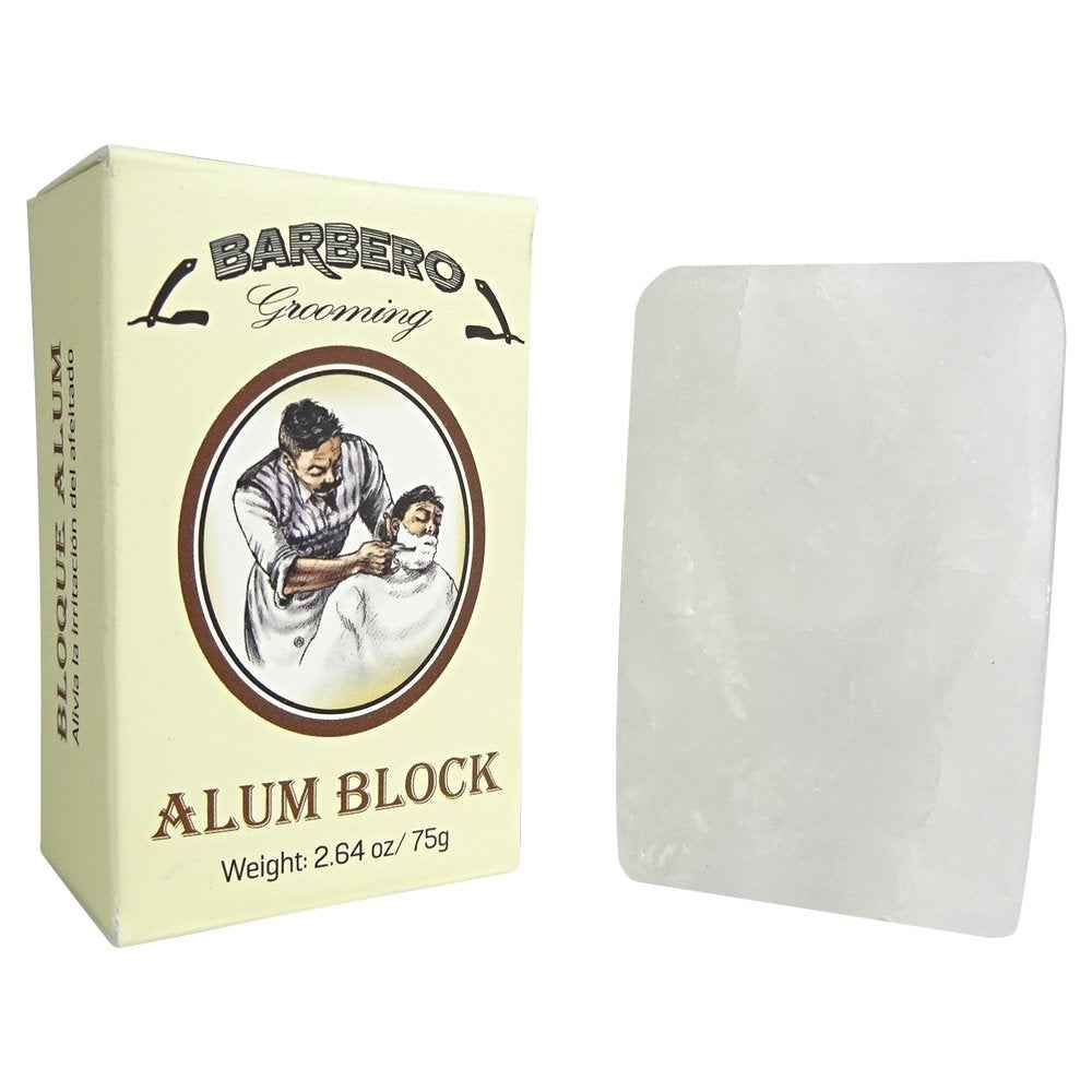 Barbero Alum Block 2.64 oz / 75 g Pack of 2