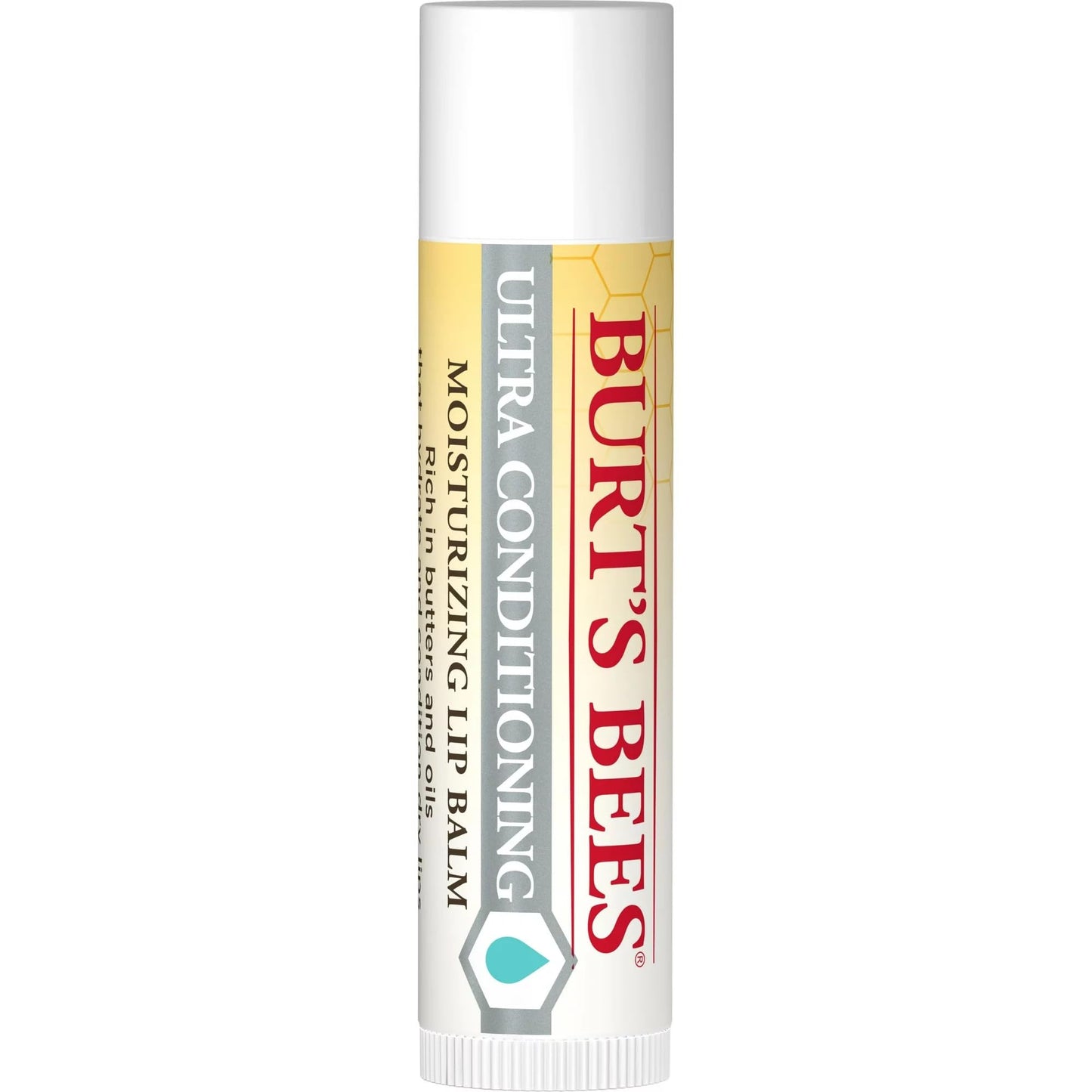 Burt's Bees Lip Balm, Ultra Conditioning with Kokum Butter, 0.15 oz (Pack of 6)