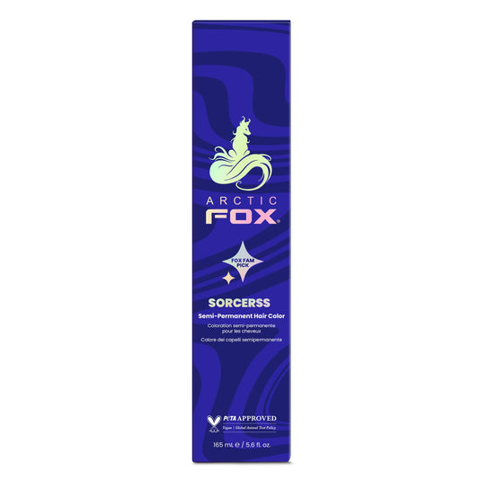ARCTIC FOX Semi-Permanent Hair Dye Sorceress - Vegan Ammonia-Free - 5.6 oz