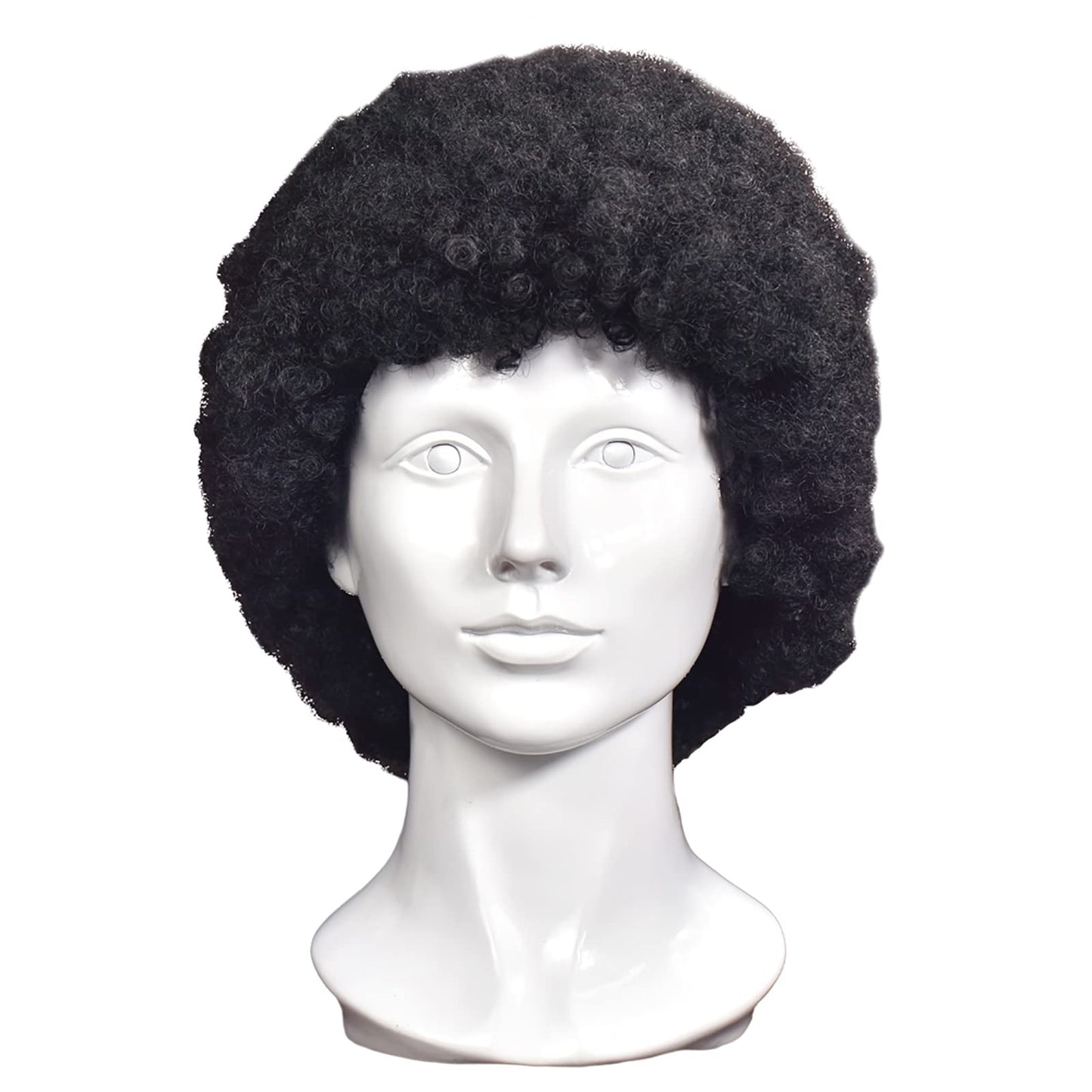 MIAOMANZI PVC Mannequin Head White Female Manikin Dummy Stand Model Display Hat Scarf Wigs Hair Glasses Hat Beauty Styling Tool (bright white)