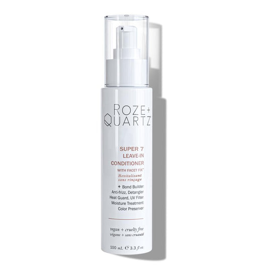 Roze + Quartz® Super 7 Leave-In Conditioner • Seven Benefits for All Hair Types (3.3oz)