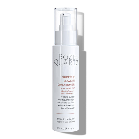 Roze + Quartz® Super 7 Leave-In Conditioner • Seven Benefits for All Hair Types (3.3oz)