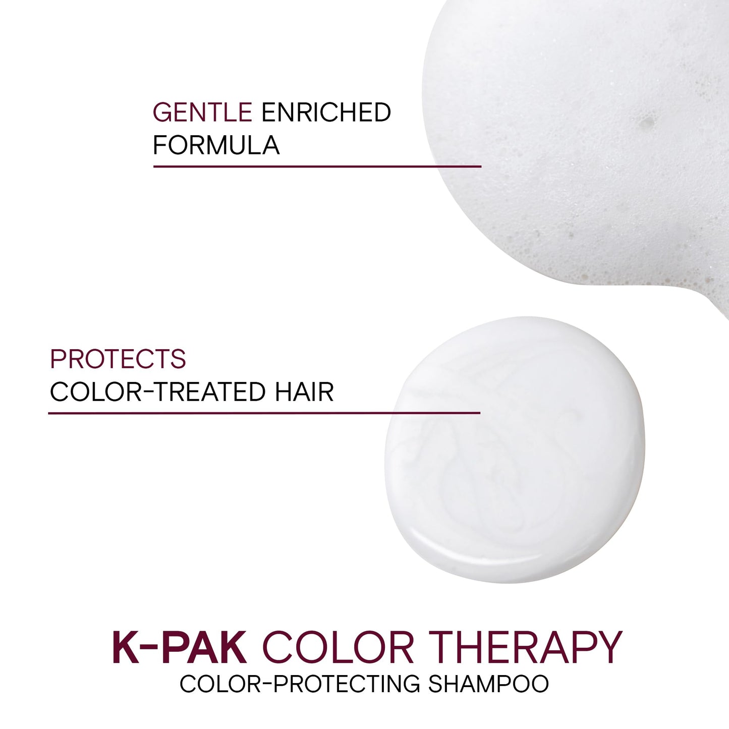 Joico K-PAK Color Therapy Color-Protecting Shampoo | For Color-Treated Hair | Boost Shine | Improve Elasticity | Repair Breakage | Rebuild Damaged Hair | With Keratin & Argan Oil | 1.7 Fl Oz