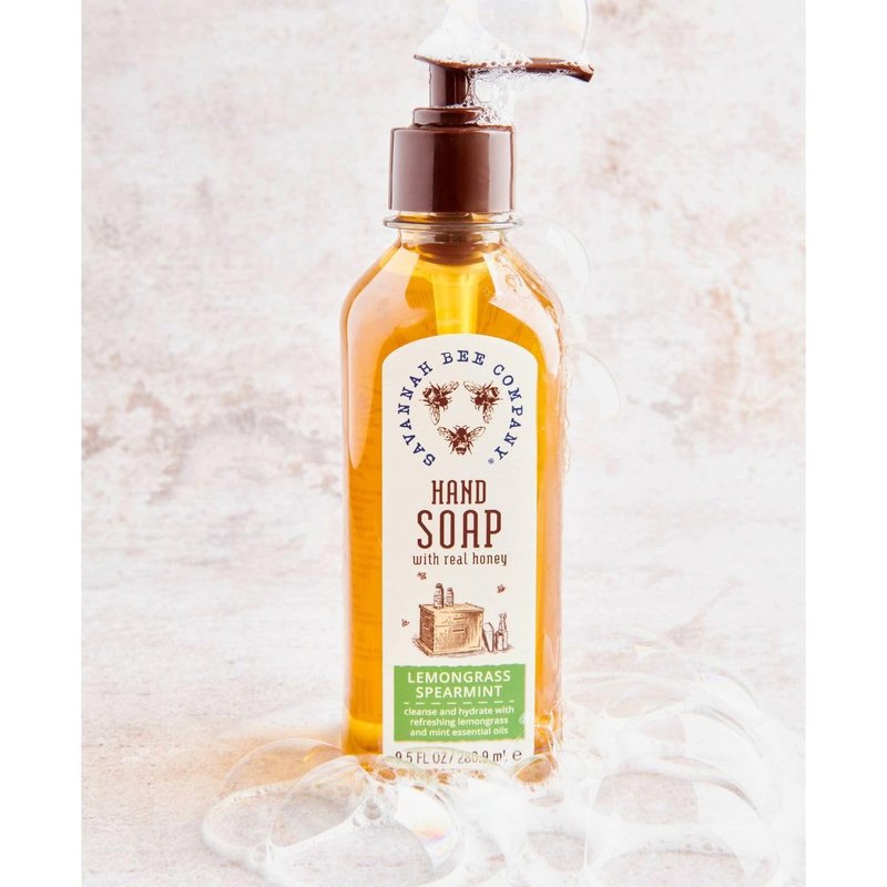 Savannah Bee Company Liquid Hand Soap - Natural Hand Soap with Essential Oils
