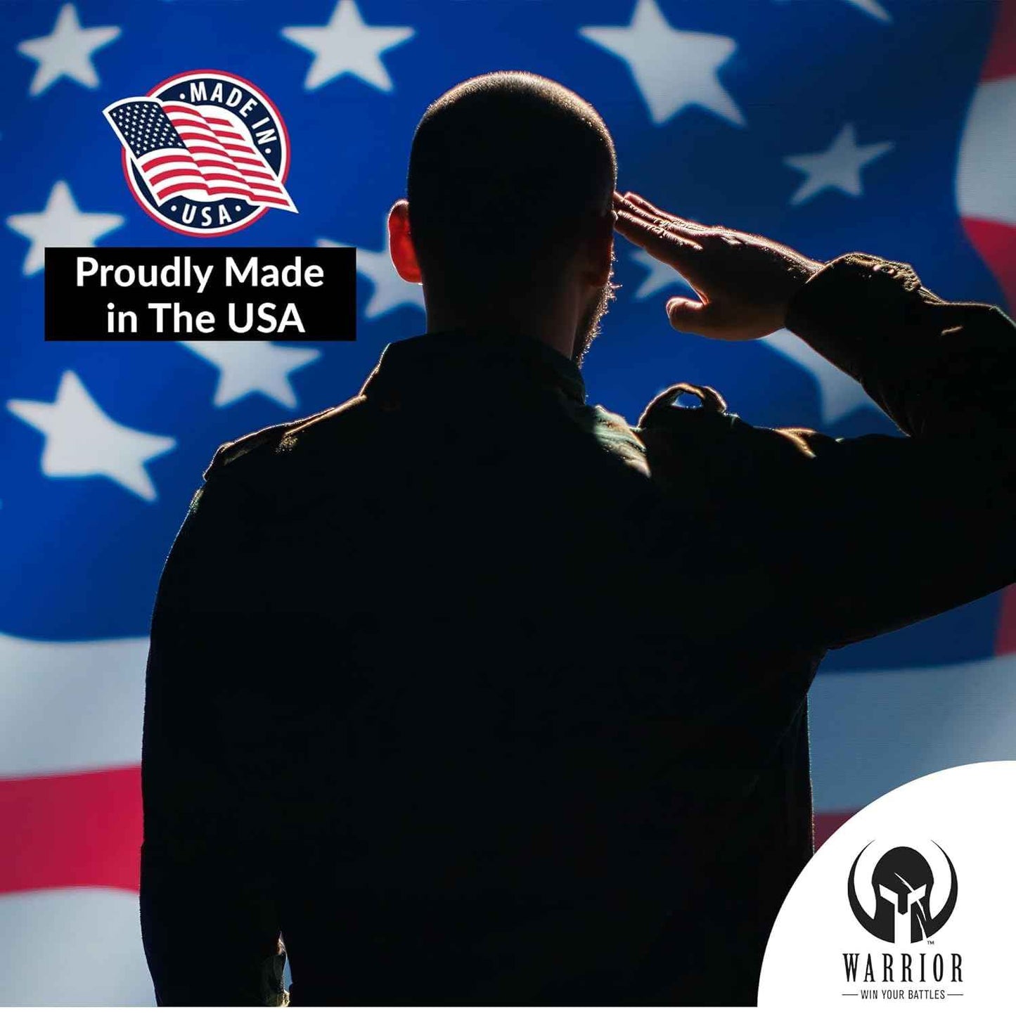 WARRIOR - WIN YOUR BATTLES- SPF 50 Sunscreen Lotion - 80 Minutes Water Resistant, Reef Safe, Unscented Lotion Non-Nao Zinc & Non-NanoTitanium Sunscreen with Mineral Formula - 3 Fl. Oz