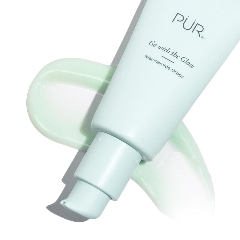 PÜR Niacinamide Drops for Hydration & Redness Reduction | Vitamin C, 1 oz.