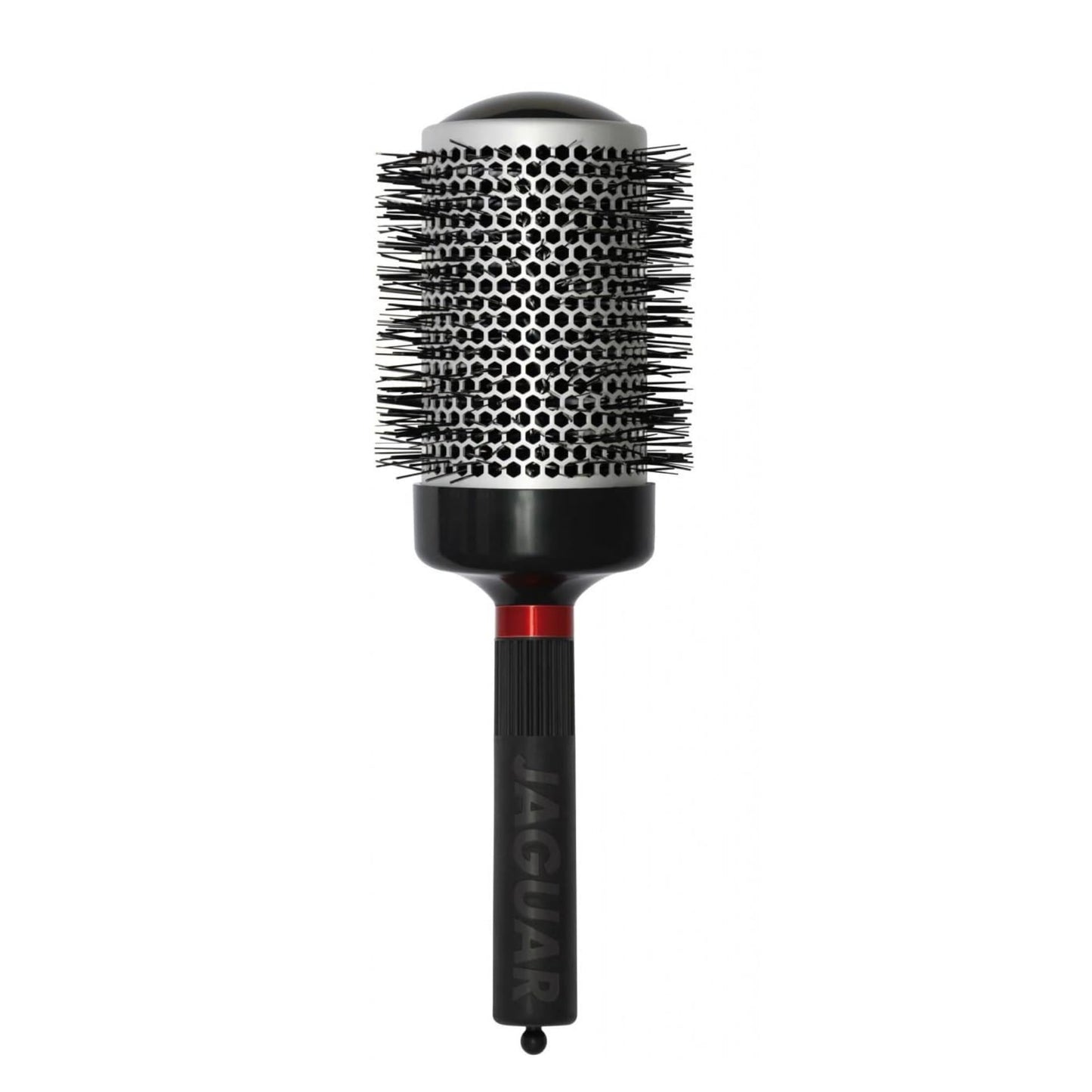 Jaguar T370 Thermal Round Hairbrush 53mm – Boar & Nylon Bristle Blow-Dry Brush for Volume, Smooth Blowouts & Curl – Heat-Retaining Barrel for Fast Styling – Professional Brush for Long Hair