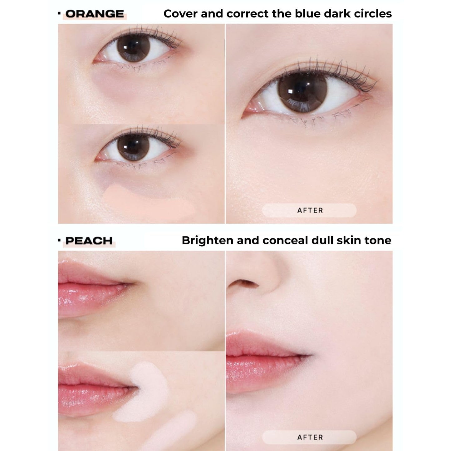 ABOUT TONE Designing Multi Palette All-In-One Palette Concealer Corrector Highlighter Contour Shading Shaping Buildable Blendable Longlasting High Adherence Full Coverage Dark Circles Blemish Redness
