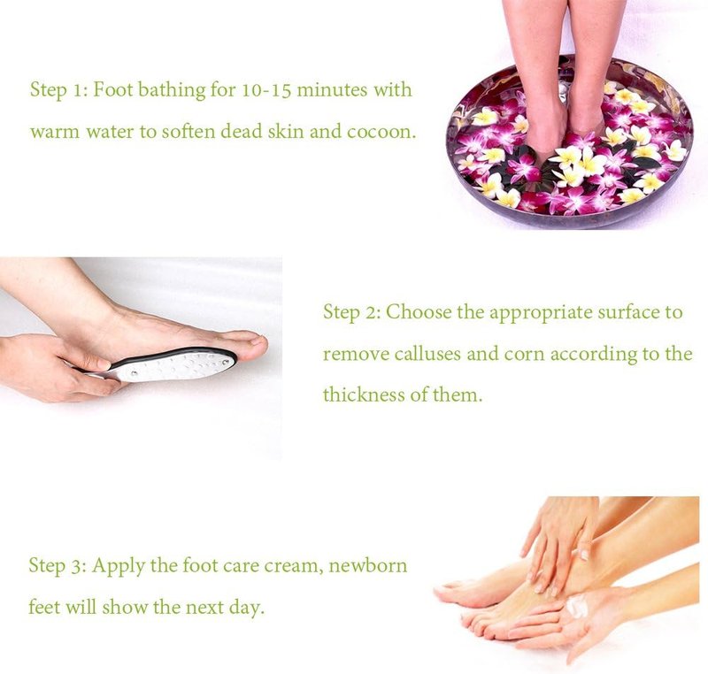 Professional Foot File Callus Remover - Double-Sided Pedicure Rasp for Cracked Heels & Dead Skin | Heavy-Duty Stainless Steel with Storage Bag & Gift Box
