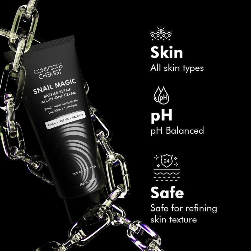 Snail Magic Skin Barrier Repair Cream - Daily Gel with Korean Snail Mucin Extract | 50g / 1.7fl. oz
