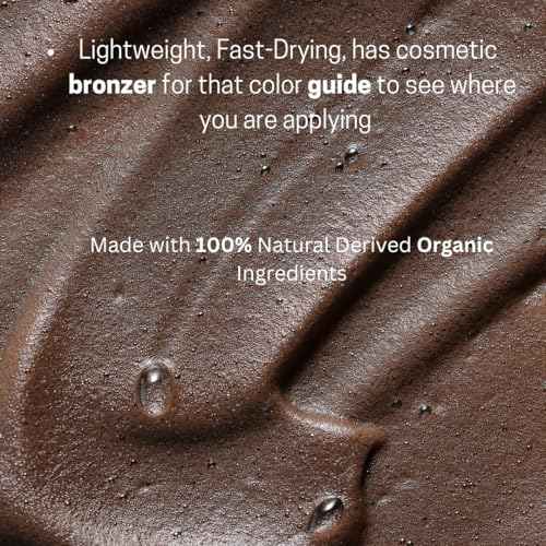 Chocolate Glaze Self-Tanning Mousse ? Rich Medium Bronzed Foam | Streak-Free, Non-Sticky, Unscented | Instant Dark Chocolate Glow for Face & Body, With Natural Colour-Fix Technology