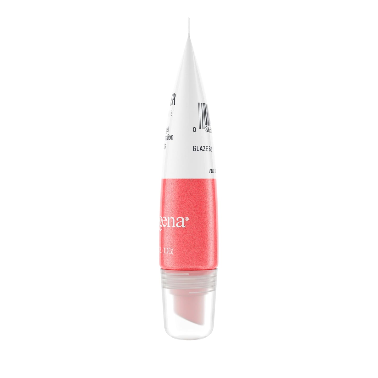 Neutrogena MoistureShine Lip Soother Gloss with SPF 20 Sun Protection, High Gloss Tinted Lip Moisturizer with Hydrating Glycerin & Soothing Cucumber for Dry Cracked Lips, Glaze 60,.35 oz