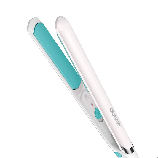 OhSoKind For Fine Hair Flat Iron; 1-inch Almond & Aloe Vera Flat Iron