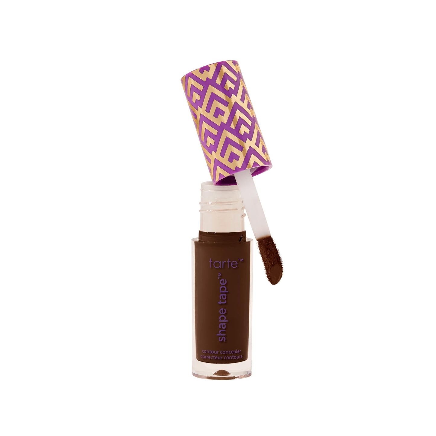 tarte shape tape concealer – Full-Coverage Creaseless Soft Matte Finish, Brightening Under-Eye & Face Makeup, 16hr Longwear, Vegan & Cruelty-Free, travel size, 61N espresso neutral