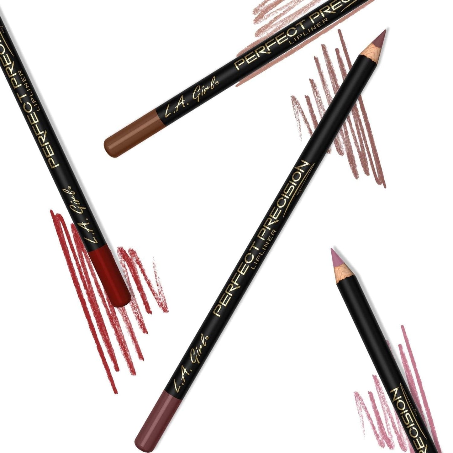 L.A. Girl Perfect Precision Lipliner, Satin Plum GP723