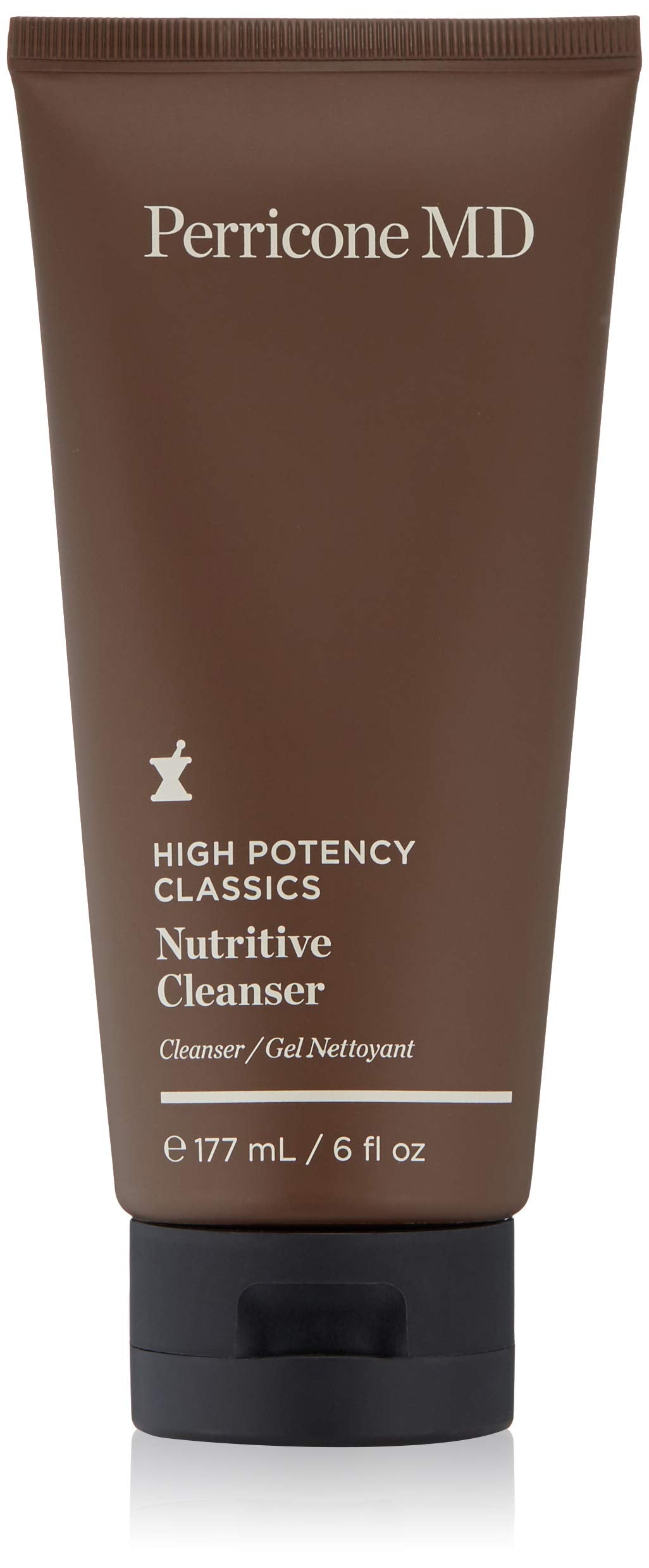 Perricone MD High Potency Classics Nutritive Cleanser - Gentle Gel Face Wash with ALA, AHAs, & Copper Complex - Soften, Hydrate, & Condition Normal to Dry Skin for a Refreshed Look and Feel - 6 fl oz