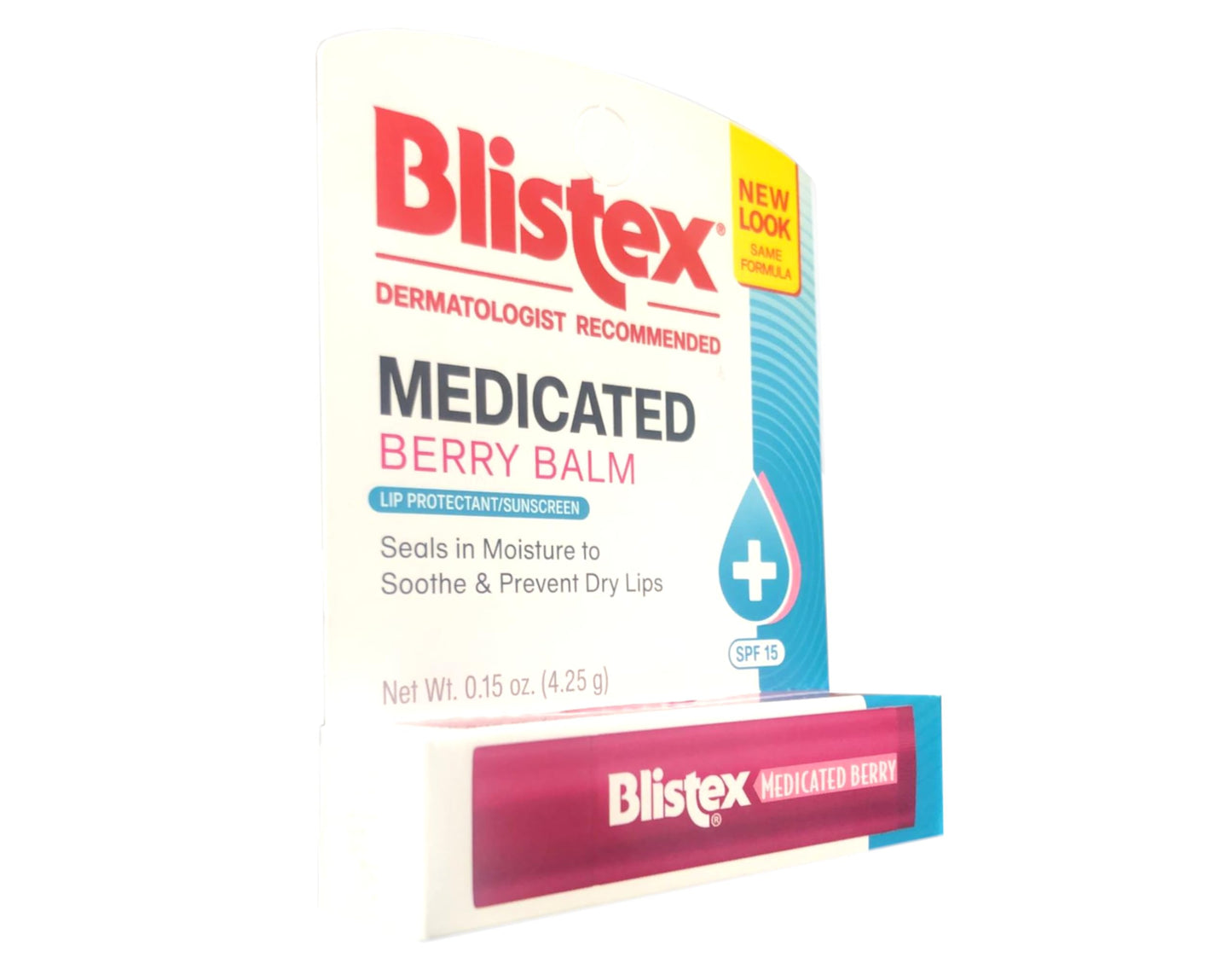 Blistex Medicated Berry Balm, 0.15 Ounces (Pack of 24)
