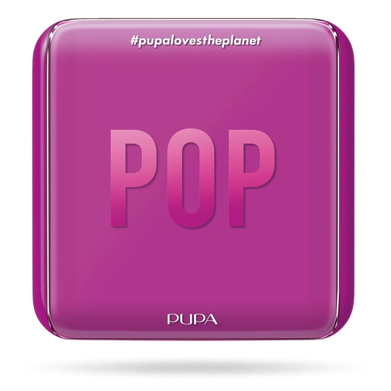 Pupa Milano Eyeshadow Palette - 7 Pan Fuchsia Blush & Eyeshadows | Matte & Shimmer Finish, Travel-Friendly, Talc-Free