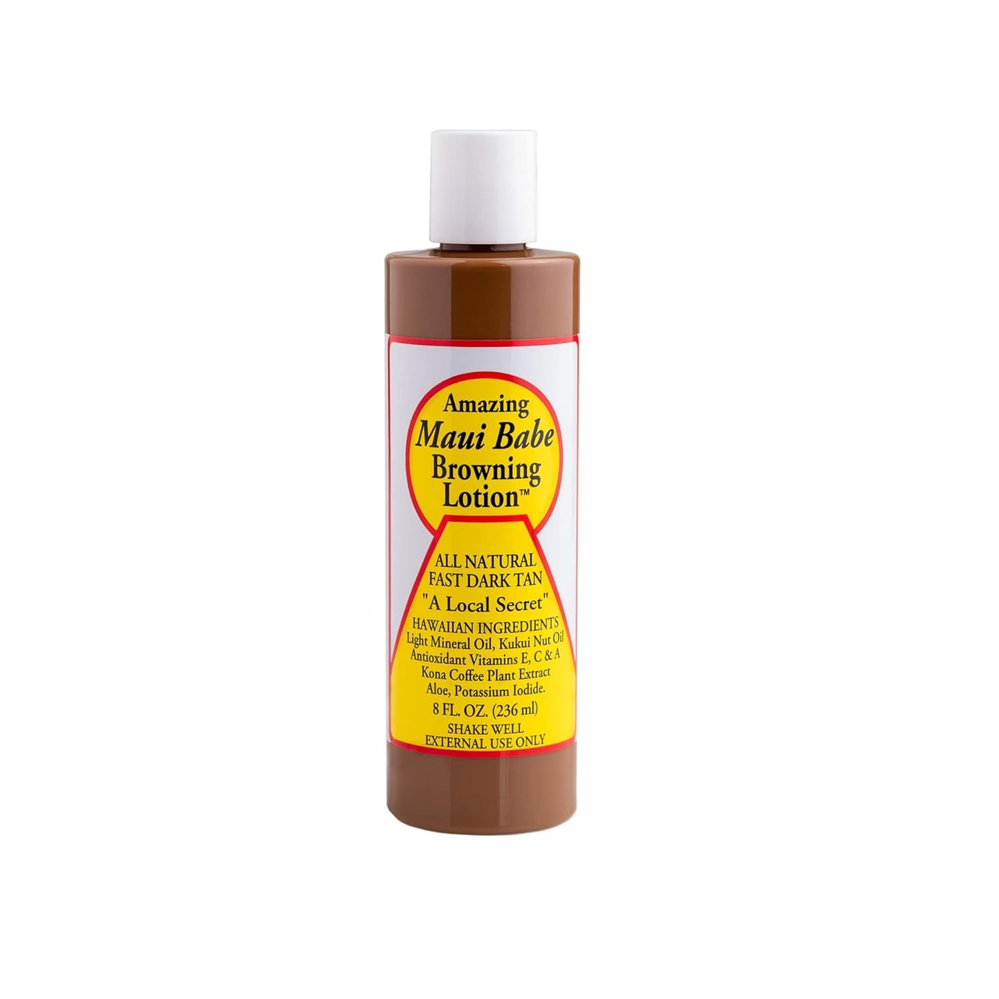 Maui Babe Browning Lotion - Outdoor Tanning Lotion for Face & Body | 8 oz Tanning Formula