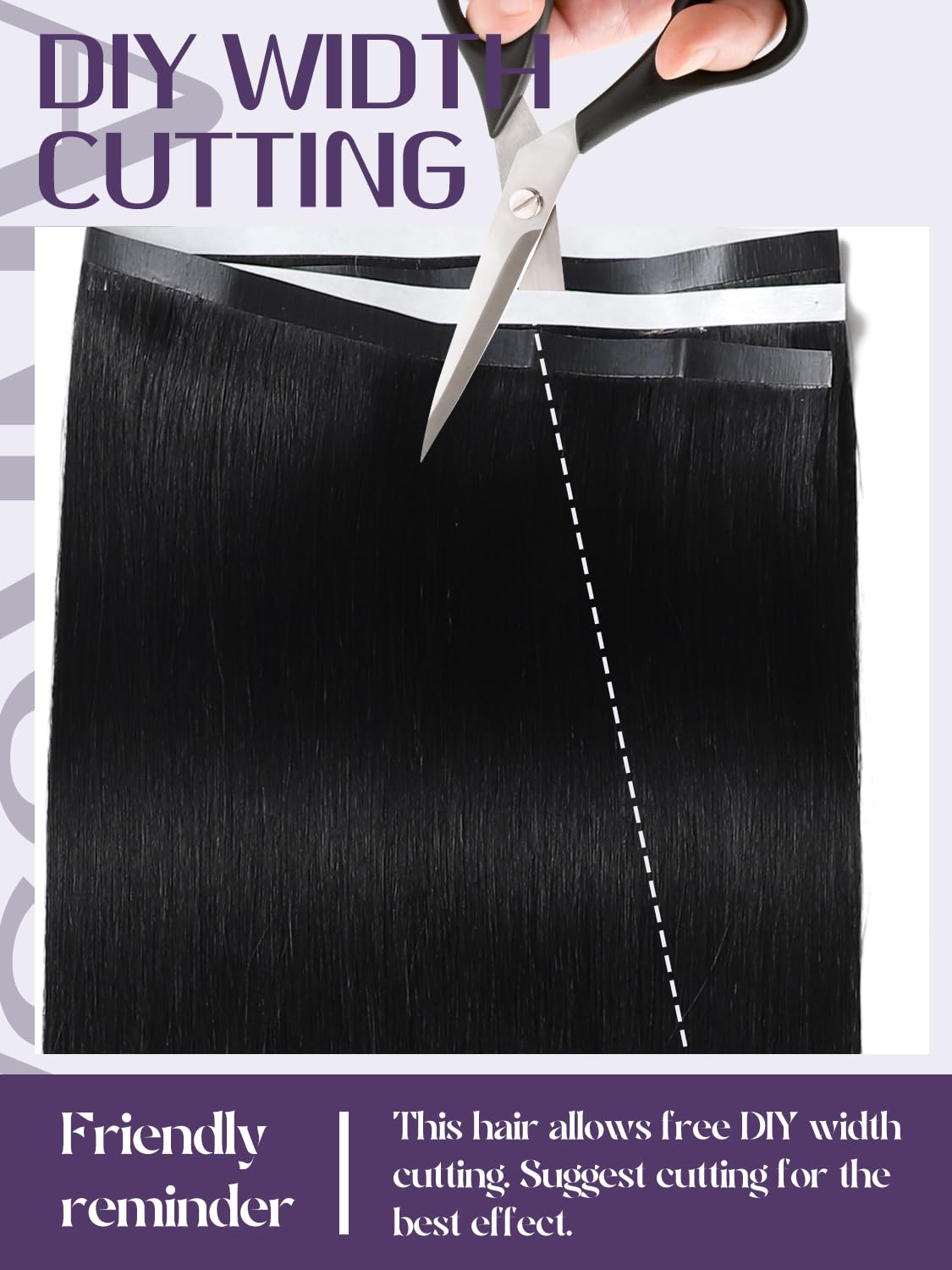 Anrosa 16 Inch Long Weft Tape in Hair Extensions Human Hair Invisible Silky Wide Tape in Extensions for Women Light Brown with Platinum Blonde Color 50G