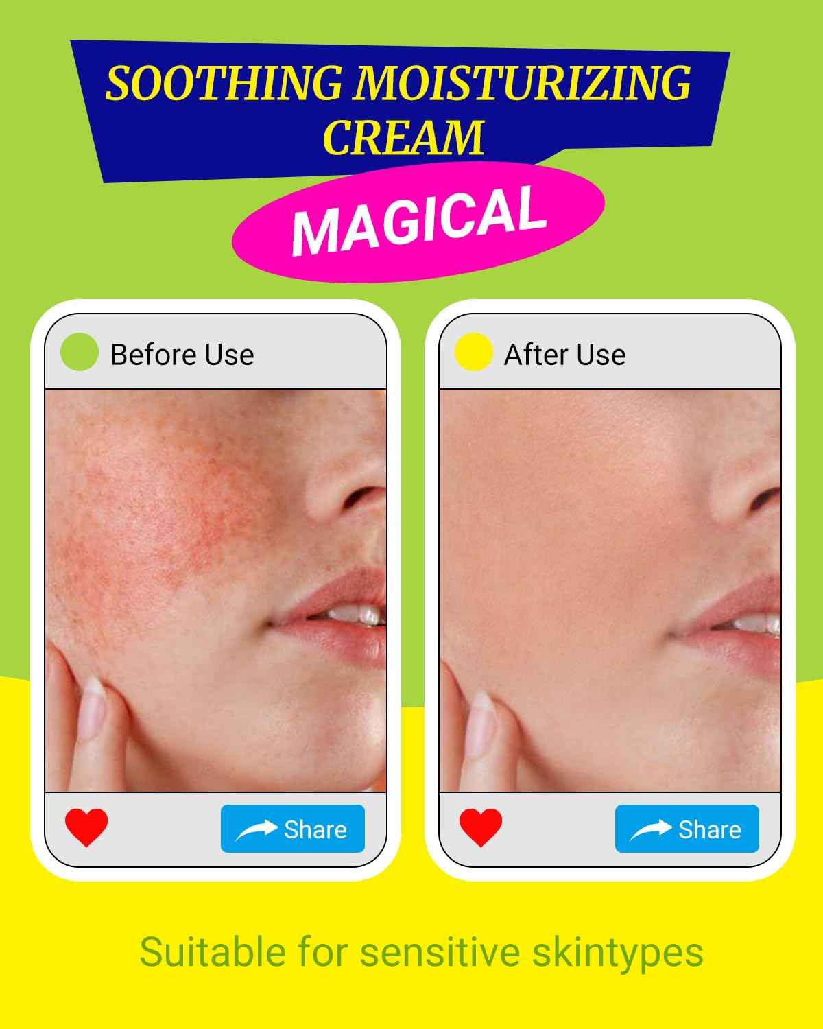 larosanna Australia Soothing Moisturizing Cream for Sensitive Skin