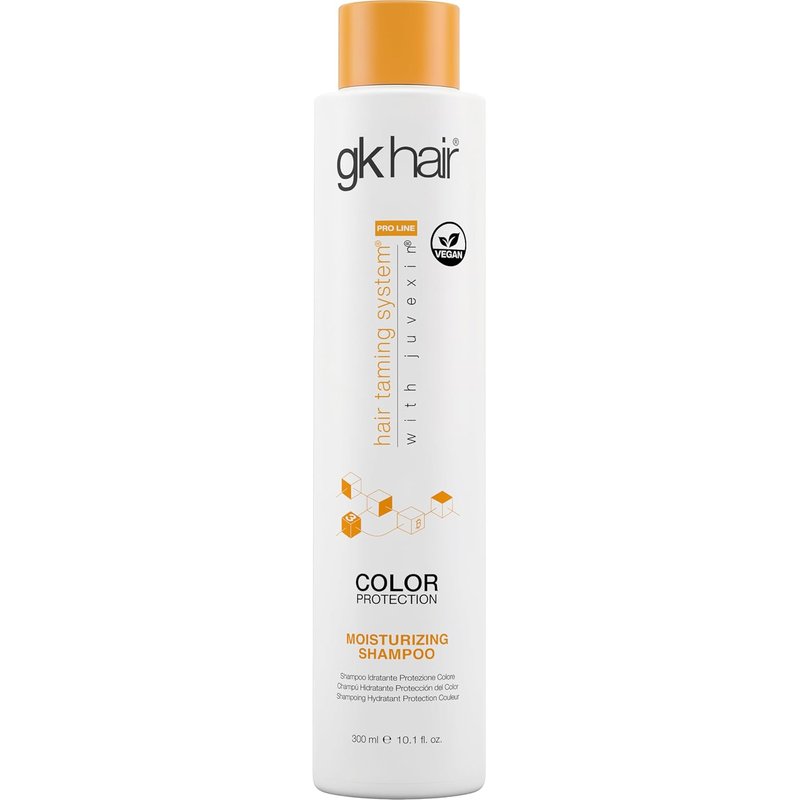GK HAIR Moisturizing Shampoo for Color Treated Hair - Sulfate & Paraben Free Keratin Formula | 10.1 Fl Oz