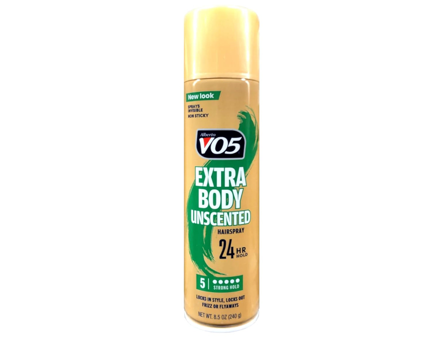 VO5 Crystal Clear Hairspray - Unscented Long-Lasting Hold | 8.5 oz (Pack of 5)